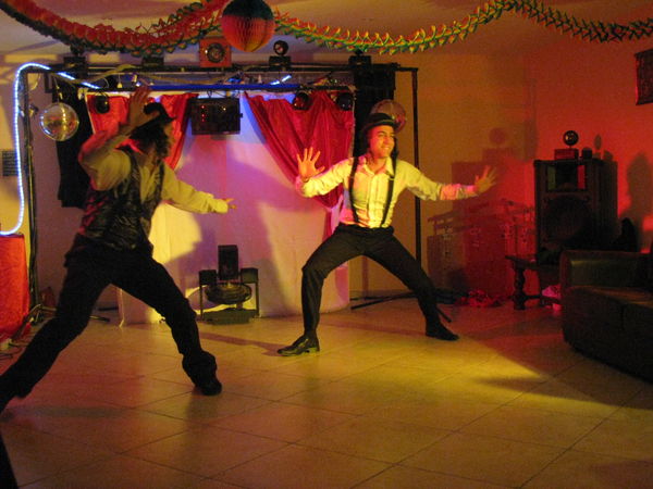 on stage !