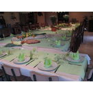 chivalry table for 40 guests