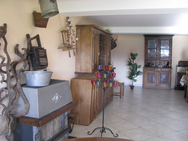 the rustic reception area the rustic reception area