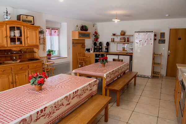 the gite's big kitchen the gite's big kitchen