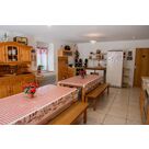 the gite's big kitchen